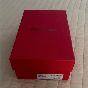 Salvatore Ferragamo Red Shoe Box